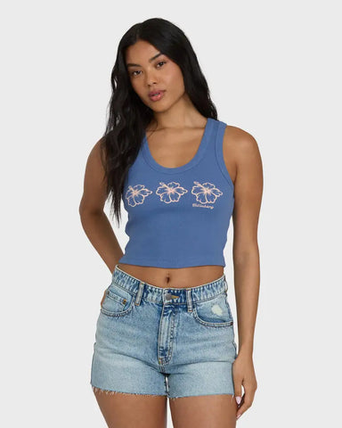Billabong Womens Tank Top Headed To Sea