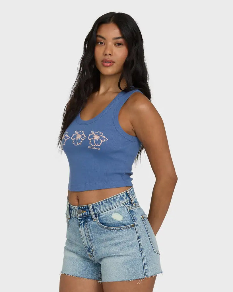 Billabong Womens Tank Top Headed To Sea