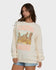 Billabong Womens Sweatshirt Coastal Paradise Crewneck
