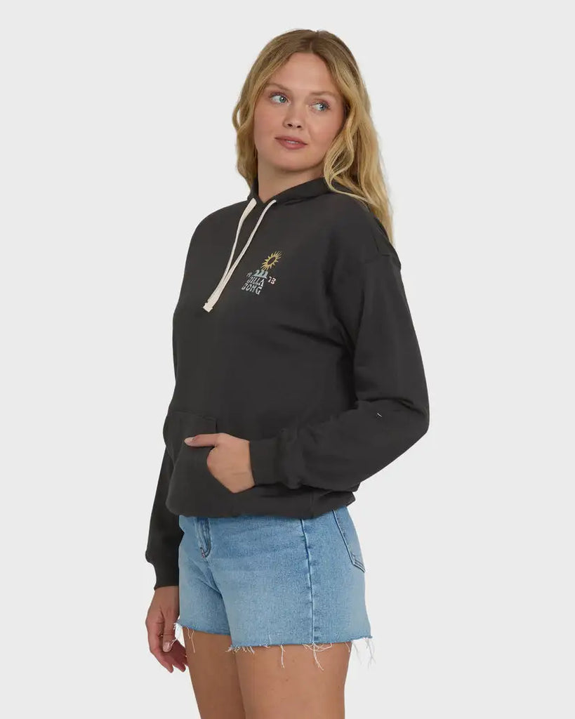 Billabong Womens Sweatshirt Before Times Pullover Hoodie