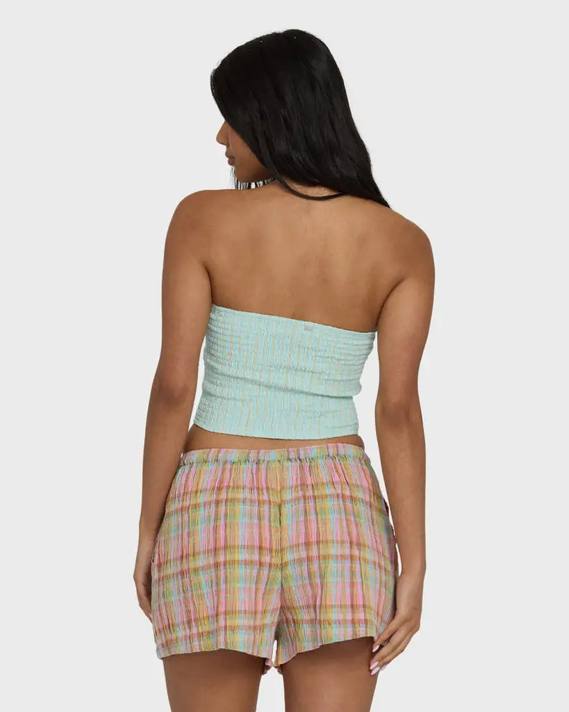 Billabong Womens Shorts Sweet Check Woven Shorts