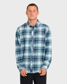 Billabong Mens Shirt Coastline Long Sleeve Flannel
