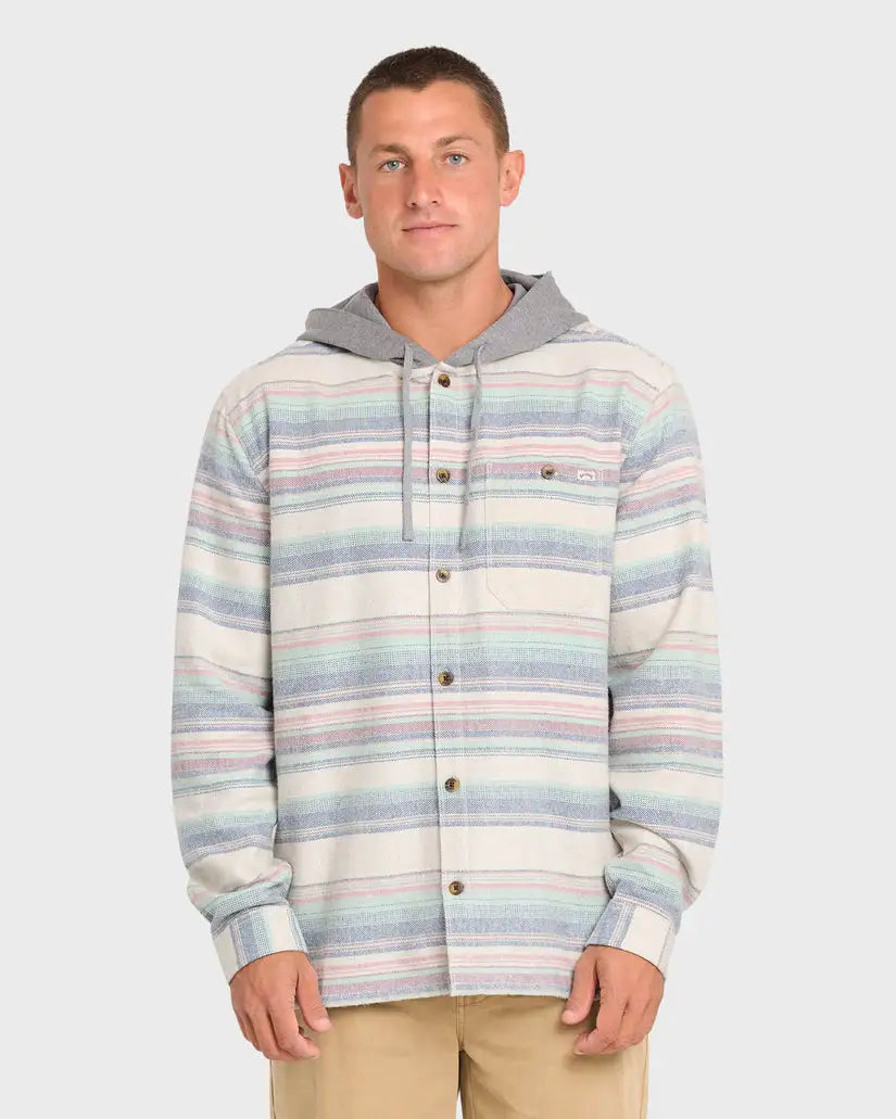 Billabong Mens Shirt Baja Long Sleeve Flannel