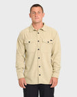 Billabong Mens Shirt Adventure Division Ridge Long Sleeve Fleece Overshirt