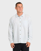 Billabong Mens Shirt Garage Post Up Long Sleeve Oxford