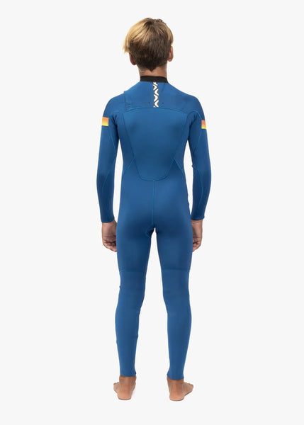 Vissla Boys Wetsuits Seven Seas Raditude 4-3 Full Chest Zip