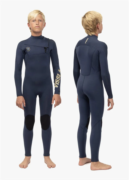 Vissla Boys Wetsuit 7 Seas 4/3 Chest Zip Full
