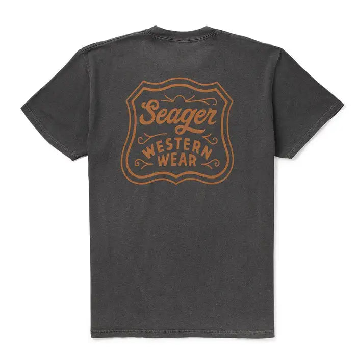 Seager Mens Shirt Badge Premium Tee