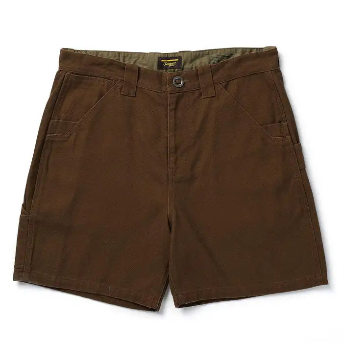 Seager Mens Shorts Bison Canvas