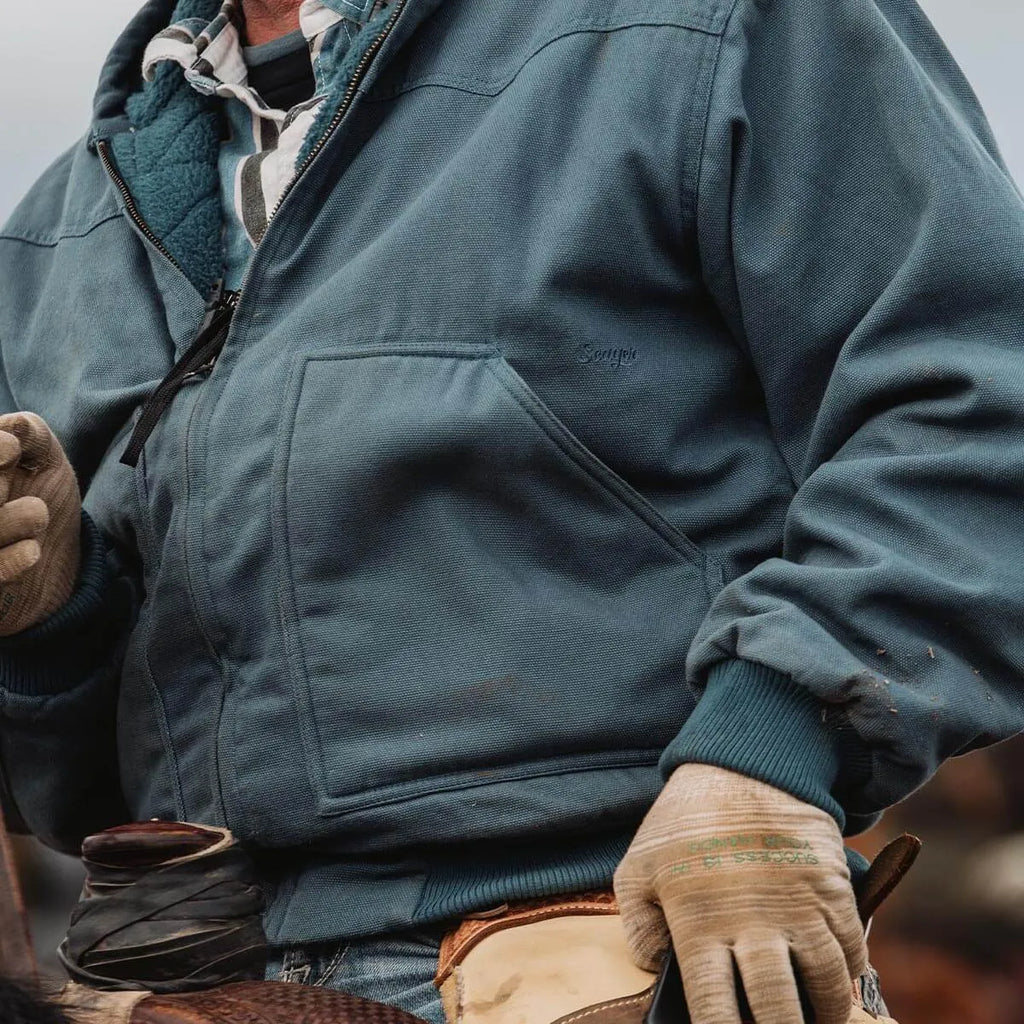 Seager Mens Jacket Bison Insulated