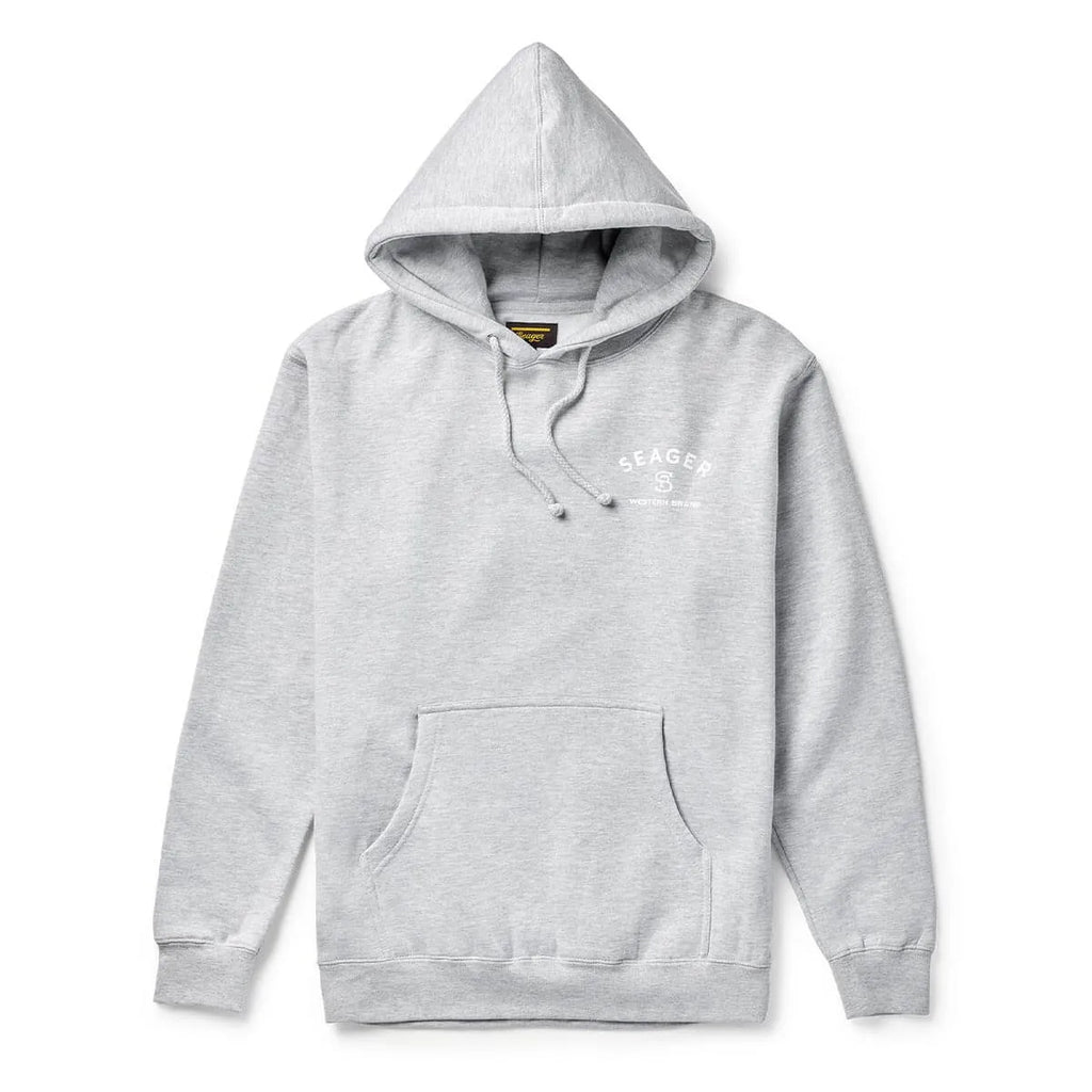 Seager Mens Sweatshirt Branded Mid-Weight Hoodie