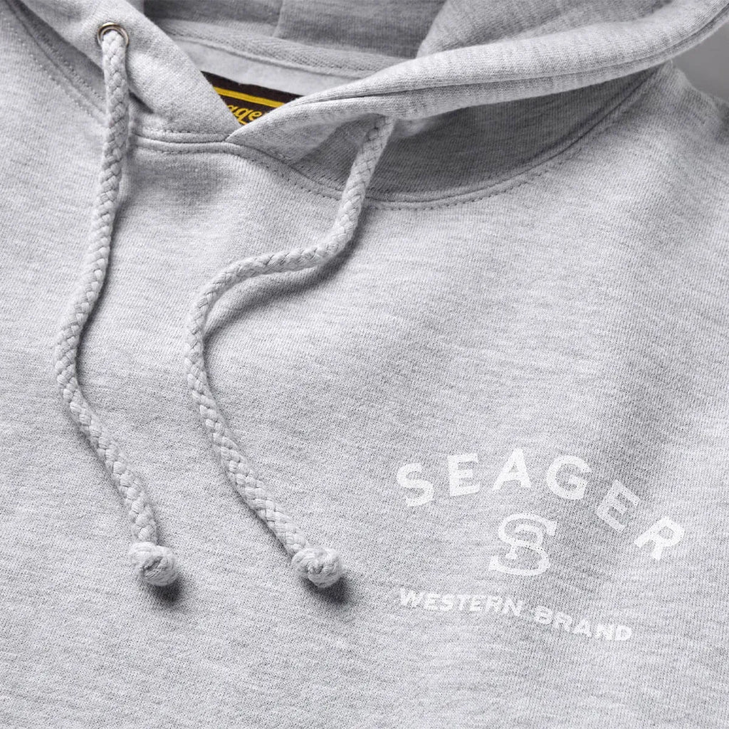 Seager Mens Sweatshirt Branded Mid-Weight Hoodie