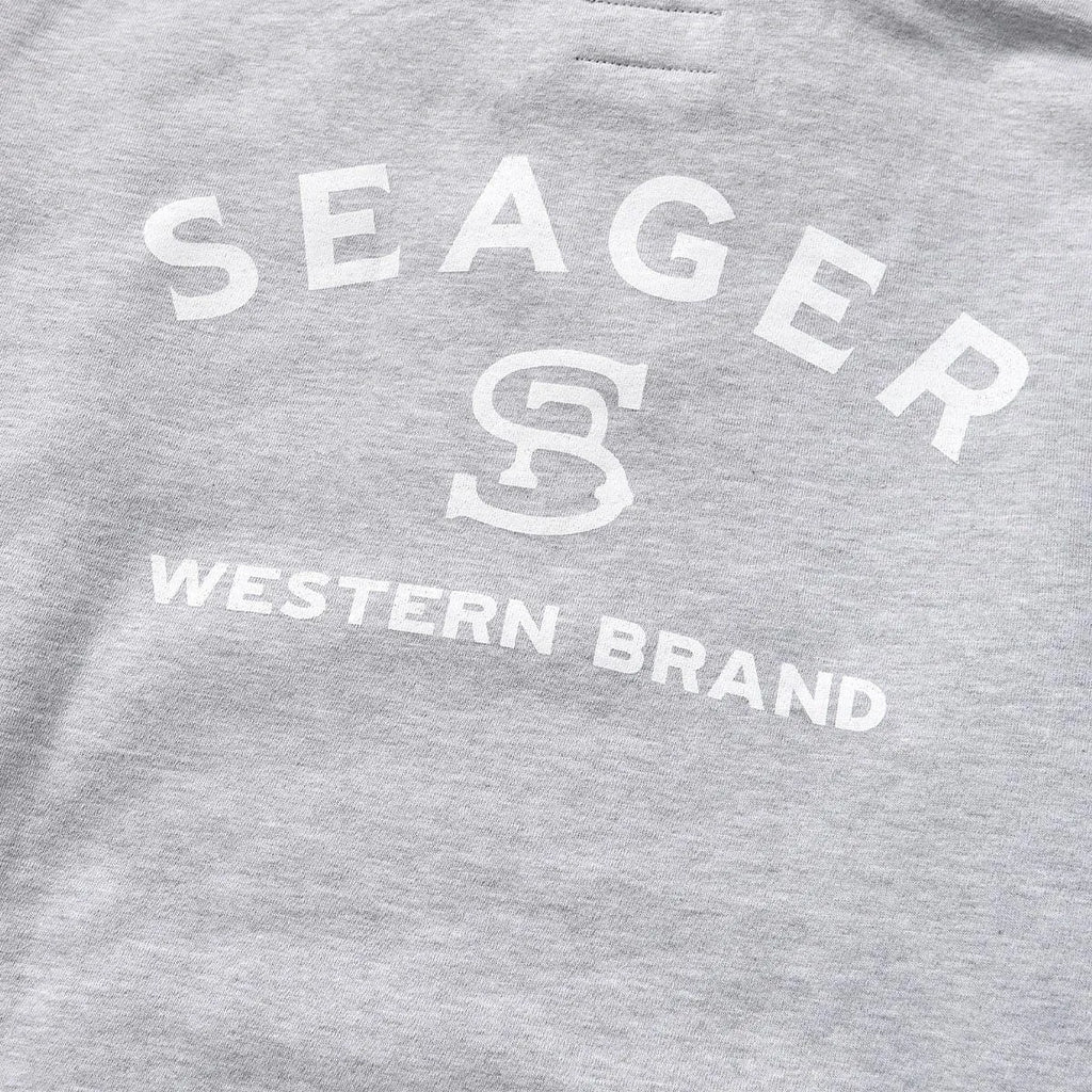 Seager Mens Sweatshirt Branded Mid-Weight Hoodie