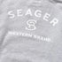 Seager Mens Sweatshirt Branded Mid-Weight Hoodie