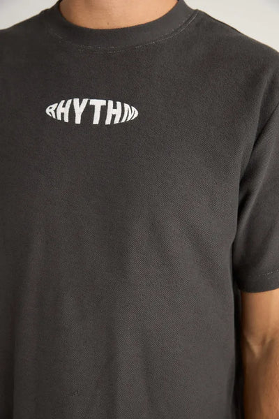 Rhythm Mens Shirt Terry Contrast Stitch