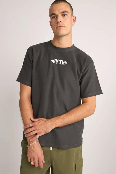 Rhythm Mens Shirt Terry Contrast Stitch