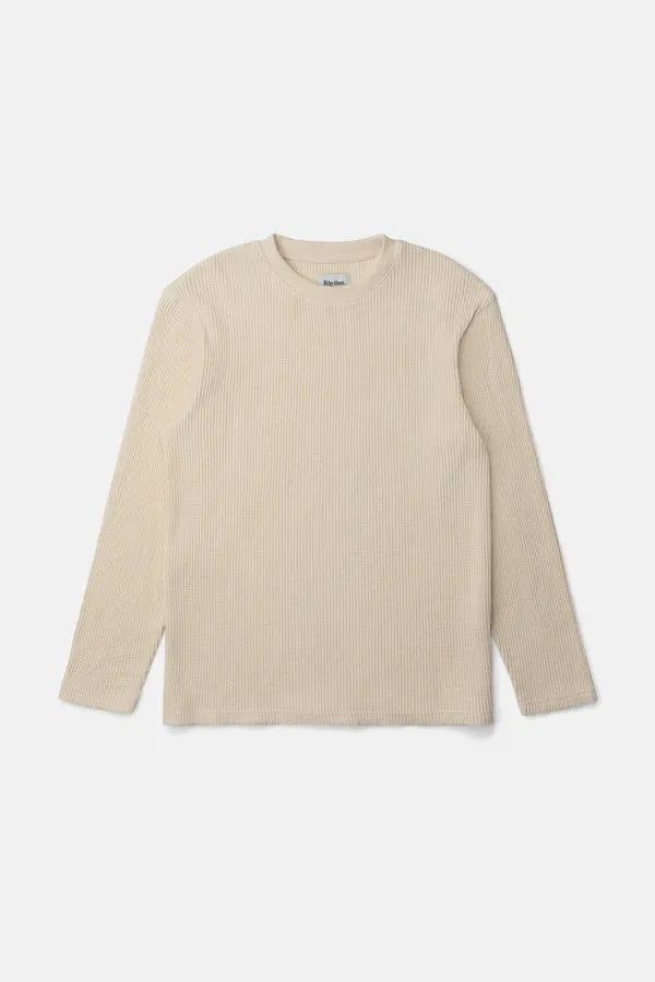 【Rosen Kreuz】VINTAGE WAFFLE KNIT Rhythm Mens Shirt Waffle Knit