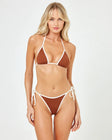 L*Space Womens Bikini Top Aspen