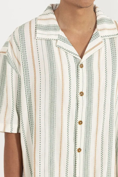 Rhythm Mens Woven Relaxed Stripe