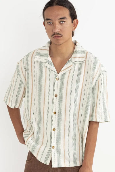 Rhythm Mens Woven Relaxed Stripe