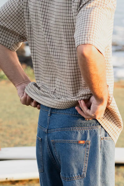 Rhythm Mens Woven Jeremy Check
