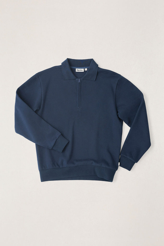Rhythm Mens Sweatshirt Pacific Vintage Fleece