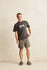 Rhythm Mens Shorts Texture Stripe Jam