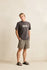 Rhythm Mens Shorts Texture Stripe Jam