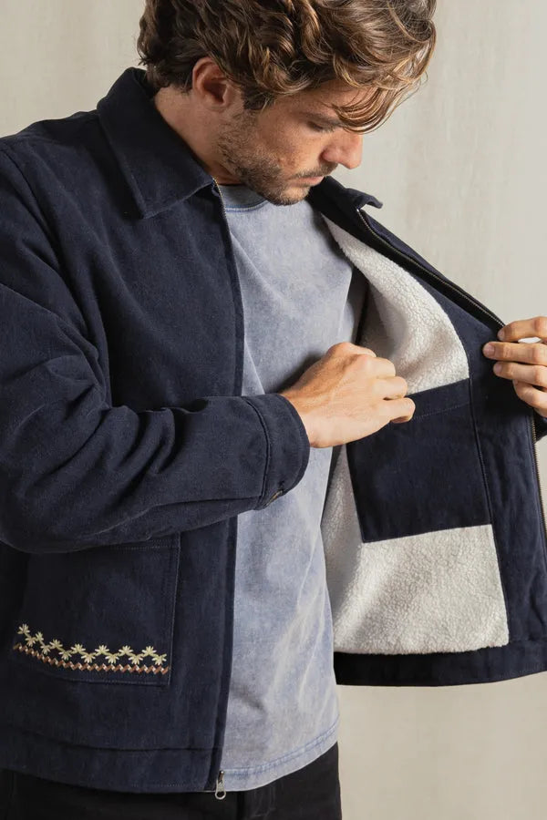 Rhythm Mens Jacket Arugam Twill