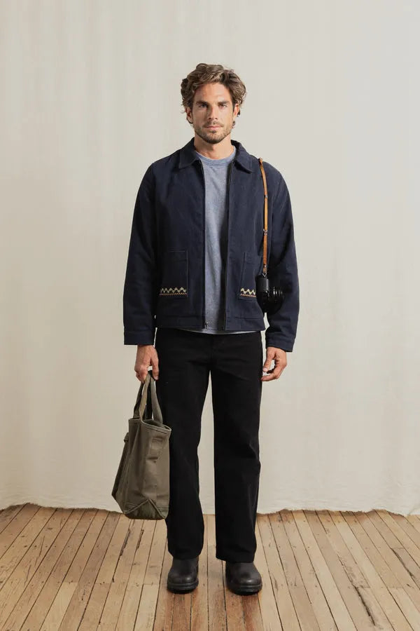 Rhythm Mens Jacket Arugam Twill