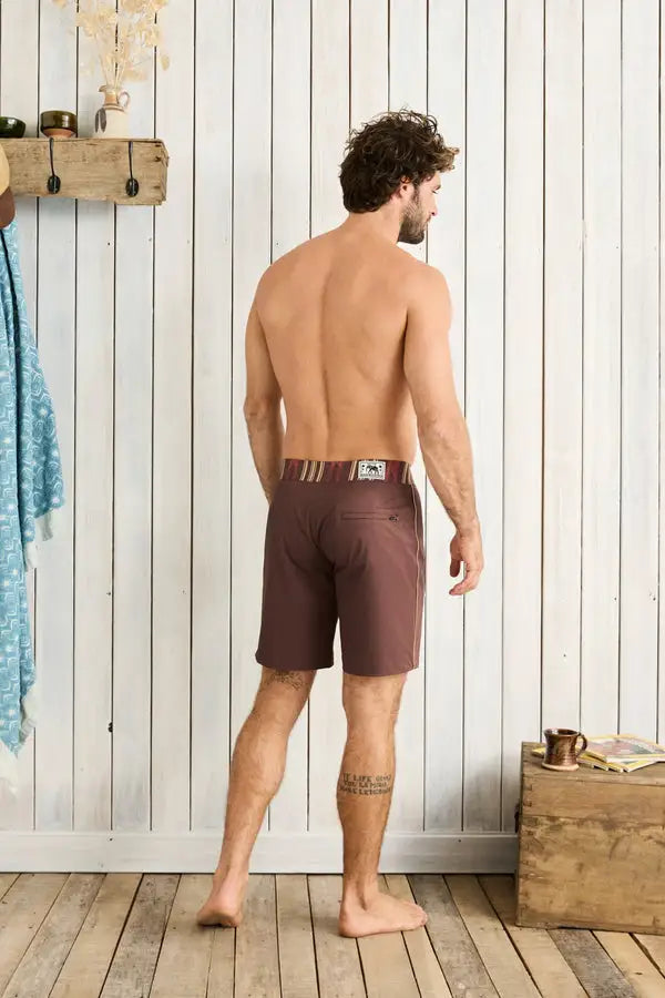 Rhythm Mens Boardshorts Propagate Trunk Earth