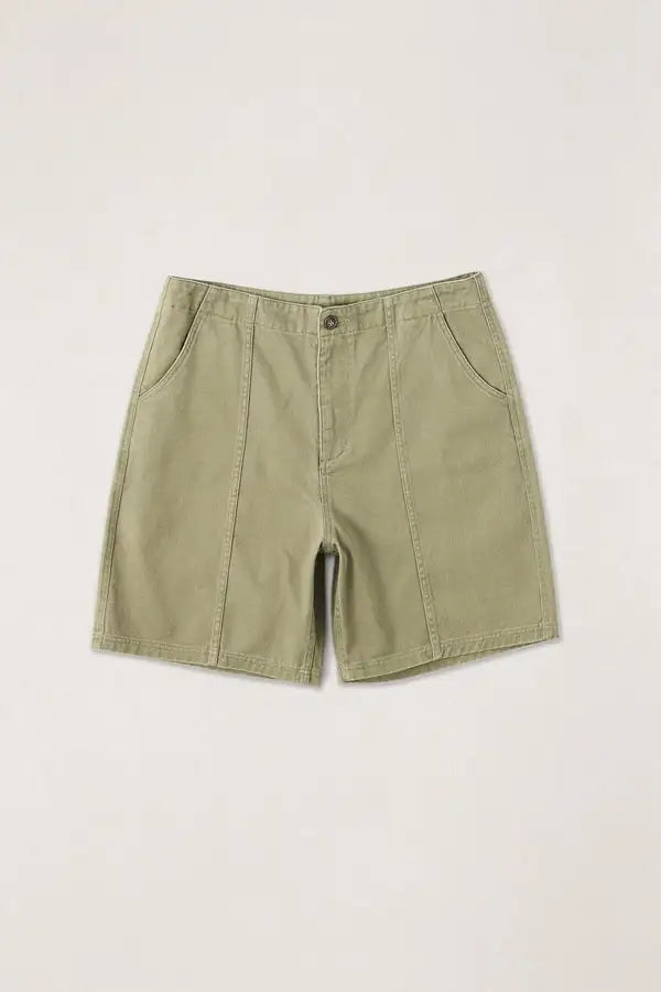 Rhythm Mens Shorts Relaxed Haight Twill