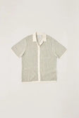 Rhythm Mens Knit Hi Lo Knit Button Up