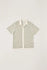 Rhythm Mens Knit Hi Lo Knit Button Up