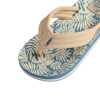 Reef Kids Sandals Kids Ahi Blue/Tan Palm