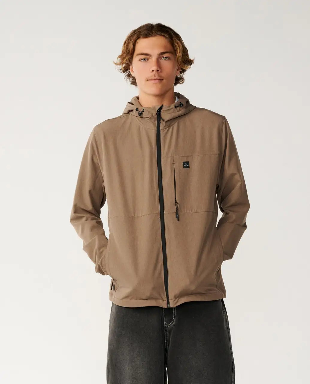 Rip Curl Mens Jacket Elite Anti-Series Zip Through