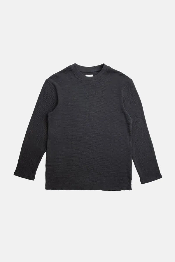 Rhythm Mens Shirt Classic Waffle Knit