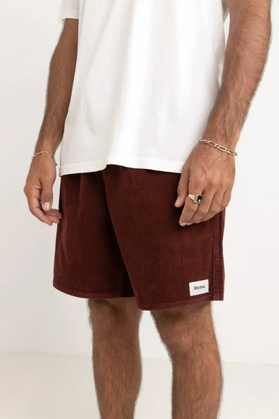 Rhythm Mens Shorts Classic Cord Jam