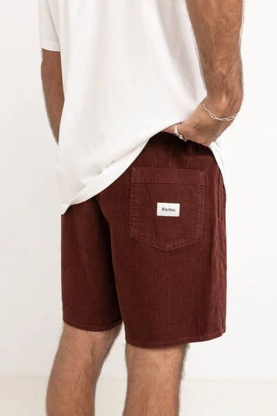 Rhythm Mens Shorts Classic Cord Jam