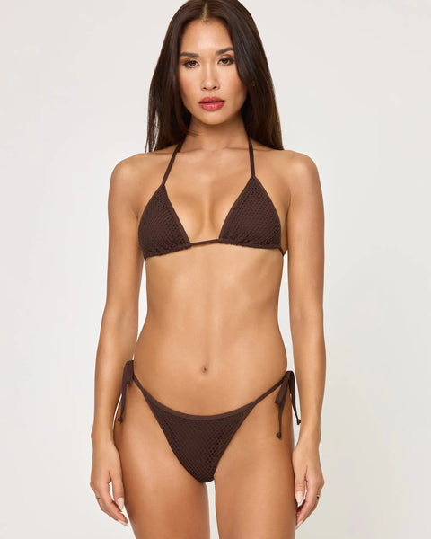 L*Space Womens Bikini Top Aspen