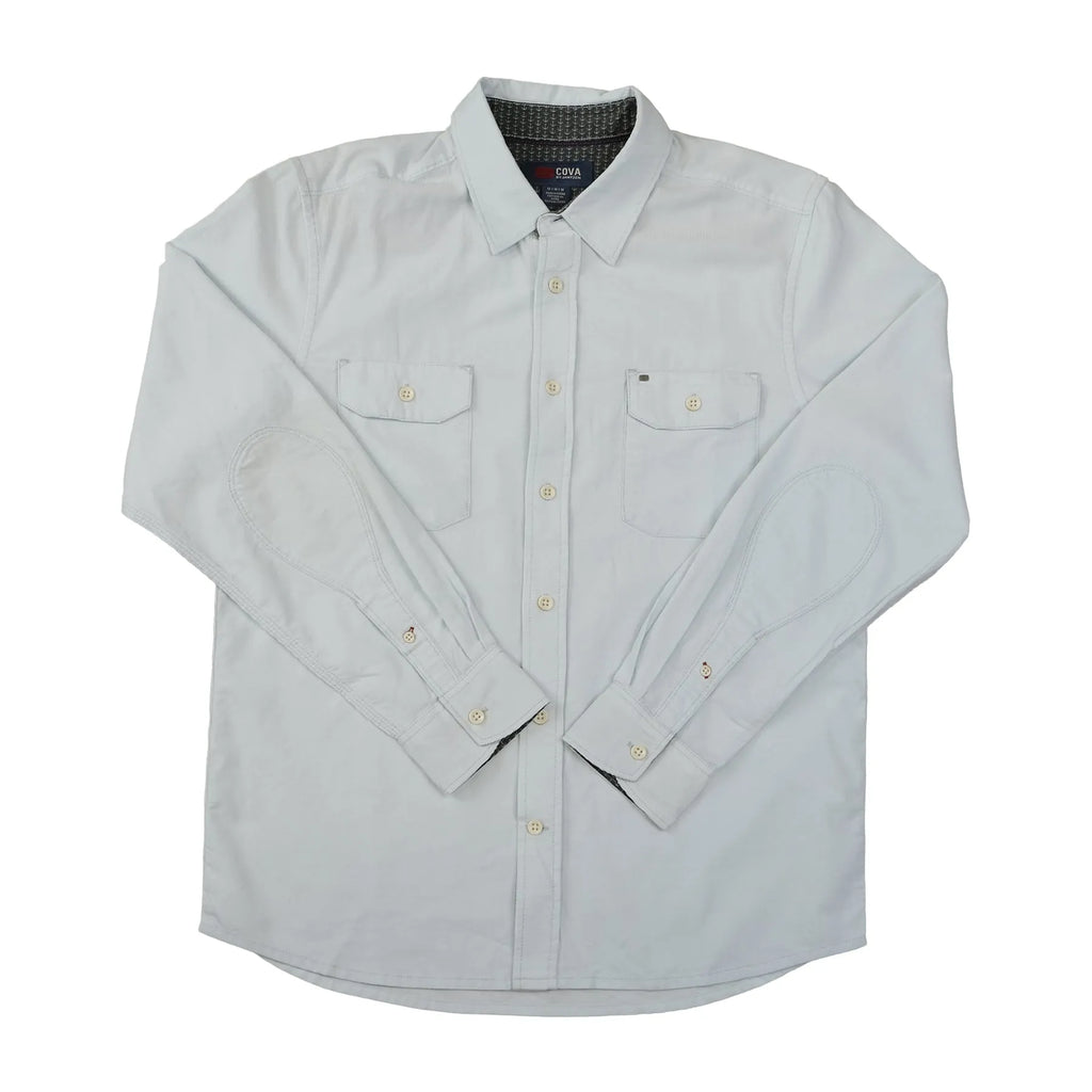 COVA Mens Shirt Harbor Cruise LS Woven Shirt