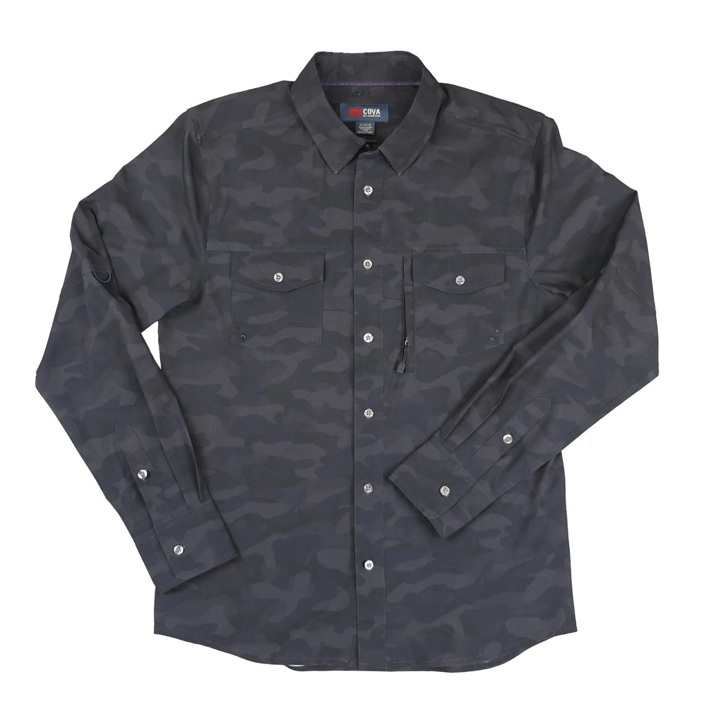 COVA Mens Shirt Commuter Woven