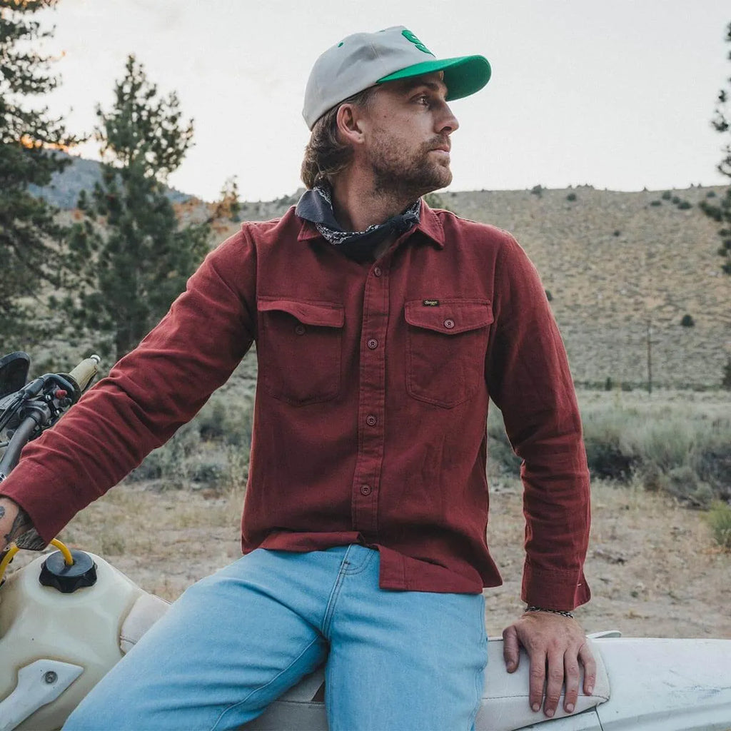 Seager Mens Shirt Calico Flannel