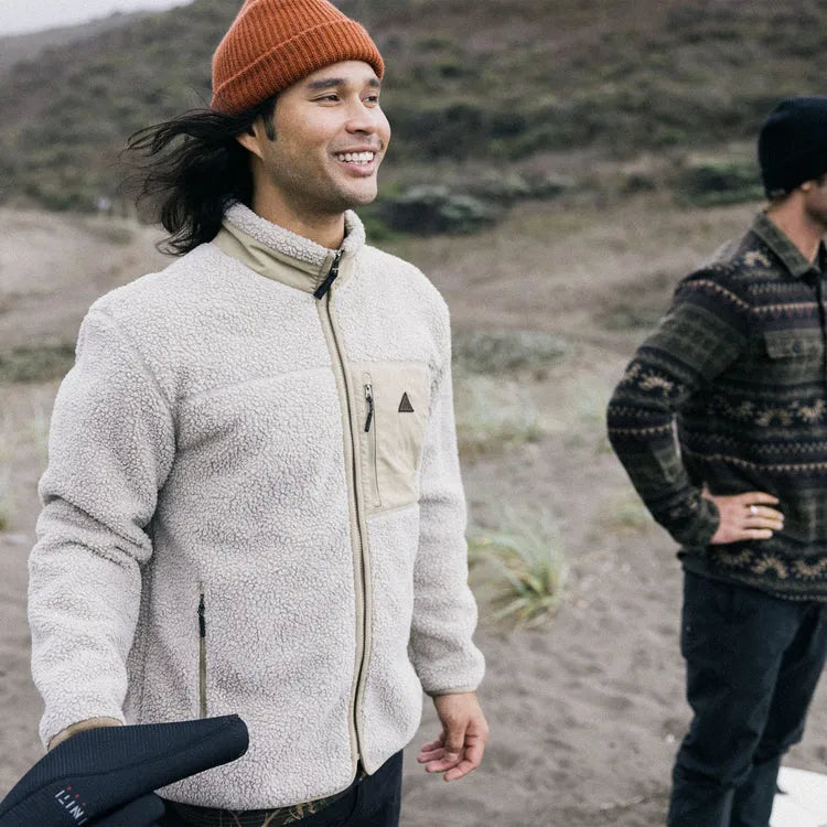 Roark Revival Mens Sweatshirt Campover Fleece Zip Hoodie