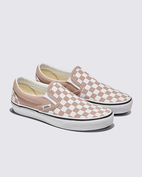 Vans Womens Shoes Color Theory Classic Slip-On Checkerboard