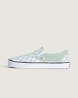 Vans Womens Shoes Color Theory Classic Slip-On Checkerboard