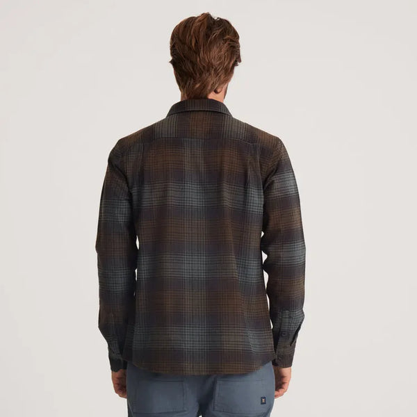 Roark Revival Mens Shirt Crossroads Organic Cotton Flannel