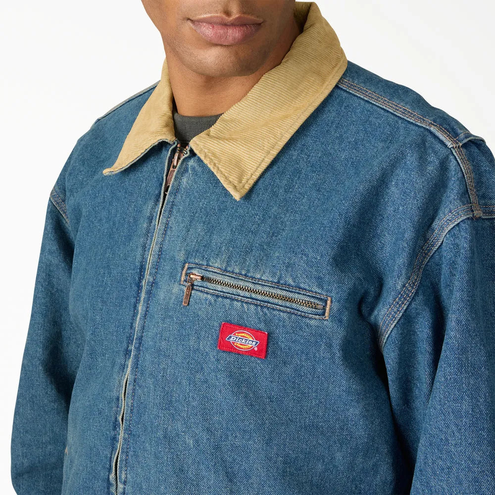 Dickies Mens Jacket Denim Painter