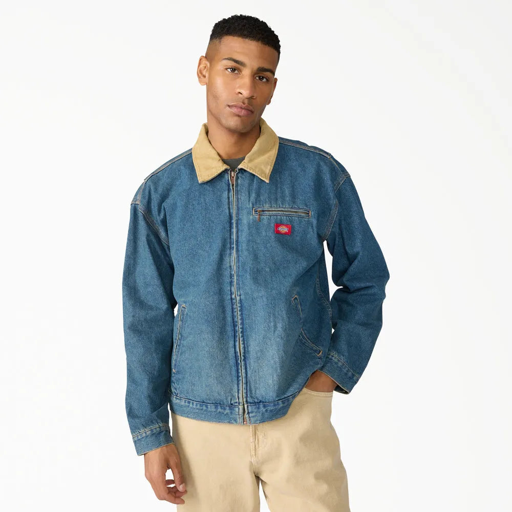 Dickies Mens Jacket Denim Painter