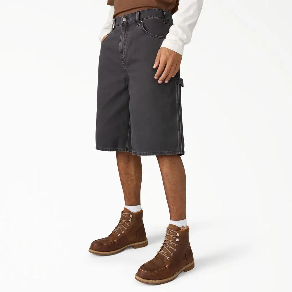 Dickies Mens Shorts Worn In Relaxed Carpenter Duck Shorts 13